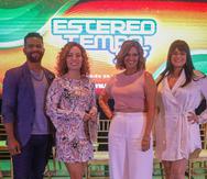Jasond Calderón, Isel Rodríguez, Lucienne Hernández y la doctora Lourdes Janelle forman parte de los talentos de la nueva etapa de la Cadena Estereotempo.