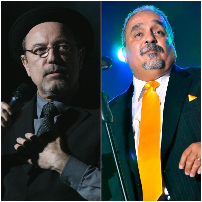 En la foto están Rubén Blades (derecha) y Willie Colón. (GFR Media)