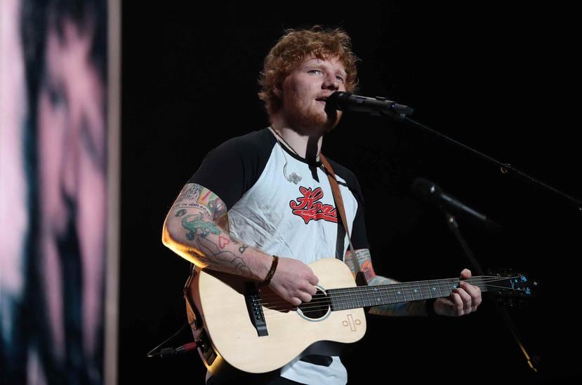 Sheeran –quien lució muy natural, sin poses ni pretensiones de clase alguna- cantó sus mejores éxitos durante su presentación el Coliseo José Miguel Agrelot.