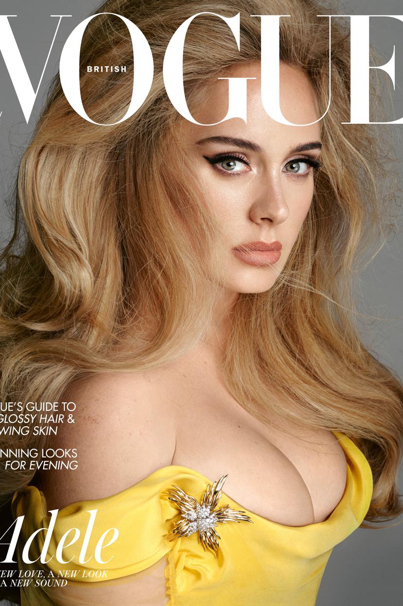 Adele presenta su nueva producción musical. (Foto: Captura de British Vogue)