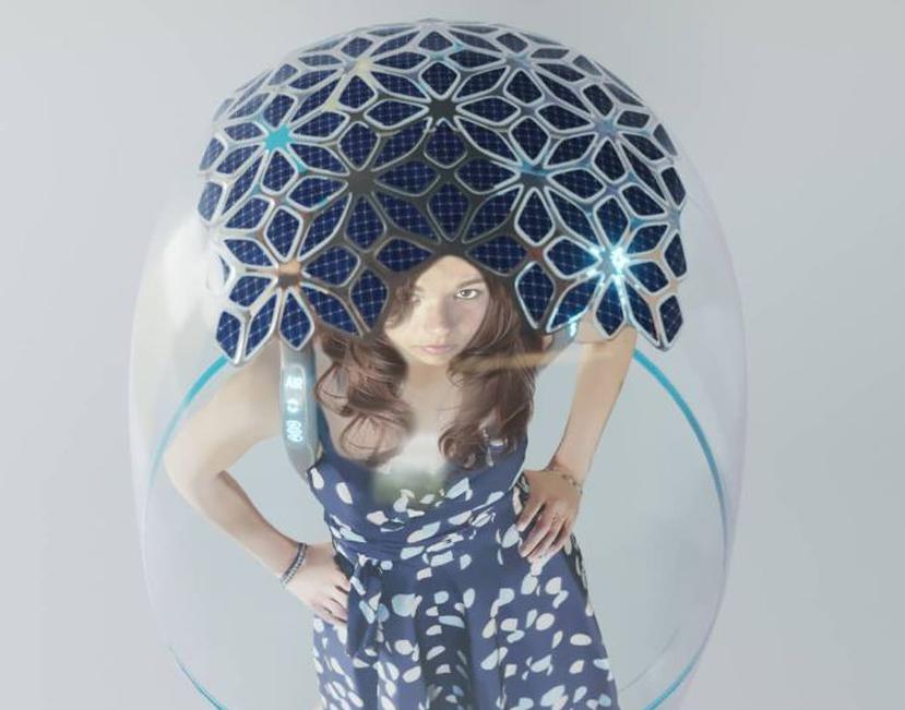La "burbuja escudo" fue creada por un estudio de diseño italiano y está en etapa de prototipo. (Instagram / Libero Studio)