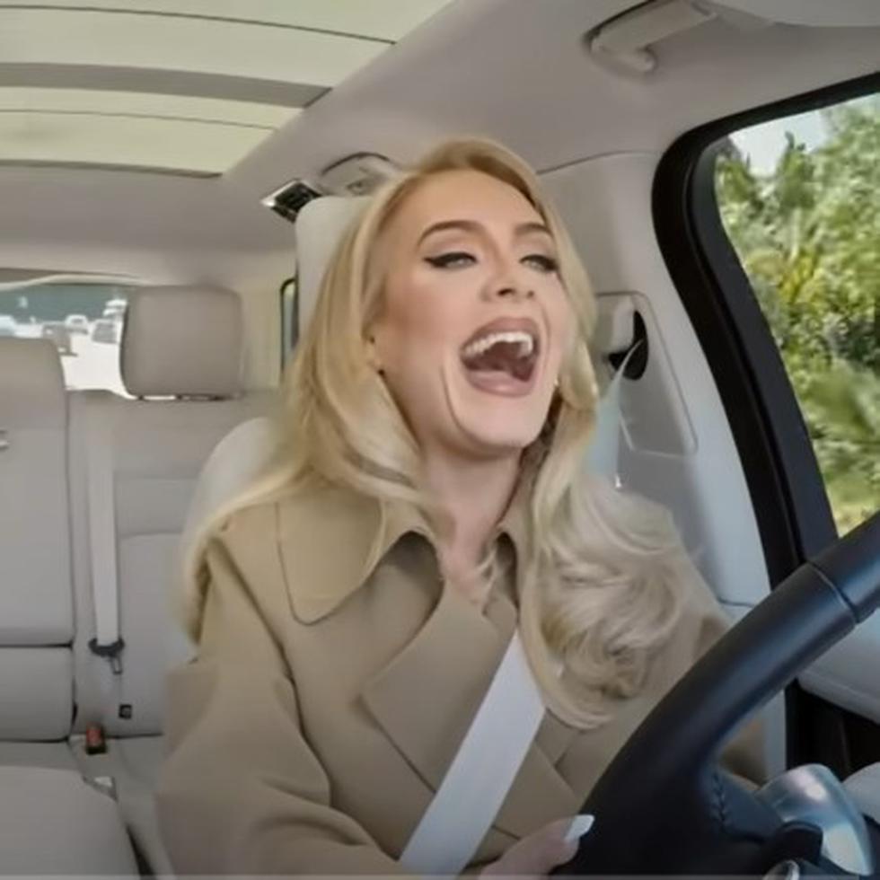 El presentador James Corden fue sorprendido por la superestrella Adele para hacer su último "Carpool Karaoke".