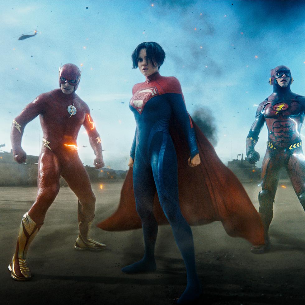 Una escena de la película "The Flash", que cuenta la historia del hombre más rápido del mundo: Barry Allen.