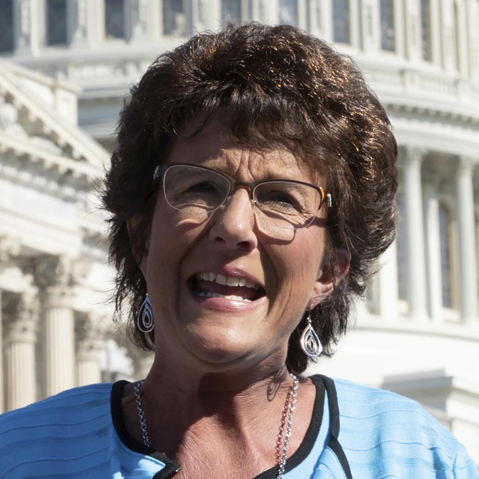 La representante Jackie Walorski, republicana por Indiana, en una foto de julio de 2019 desde el Capitolio, en Washington.