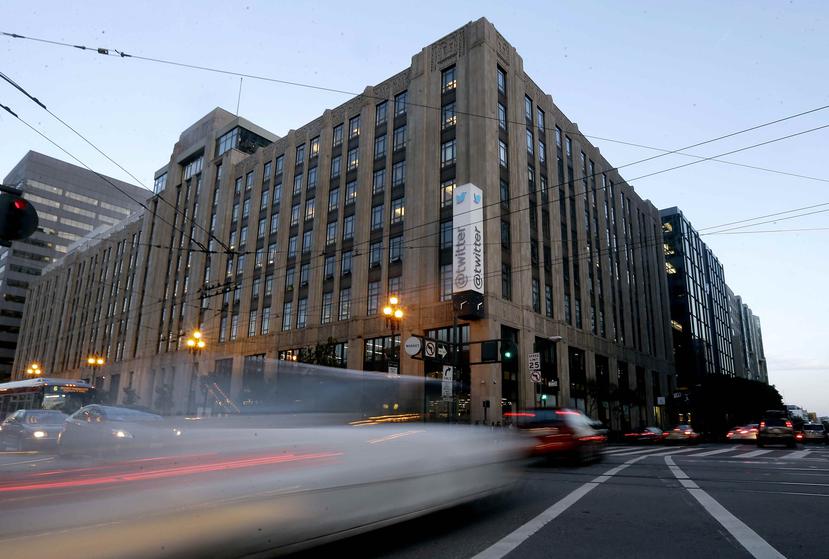La sede de Twitter en San Francisco. (AP Photo/Jeff Chiu)