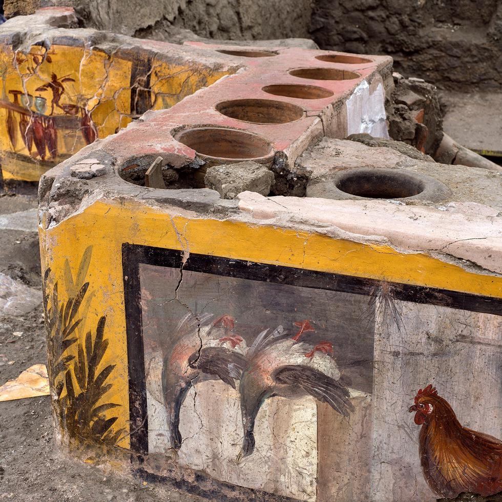 Fotos cedidas por el Parque Arqueológico de Pompeya.