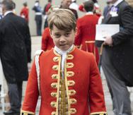 El príncipe George acaba de cumplir 10 años.
