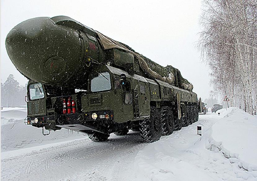 El Ministerio de Defensa detalló que el objetivo de ejercicio fue comprobar las capacidades técnicas y de vuelo del Topol-M. (Ministerio de Defensa de Rusia)