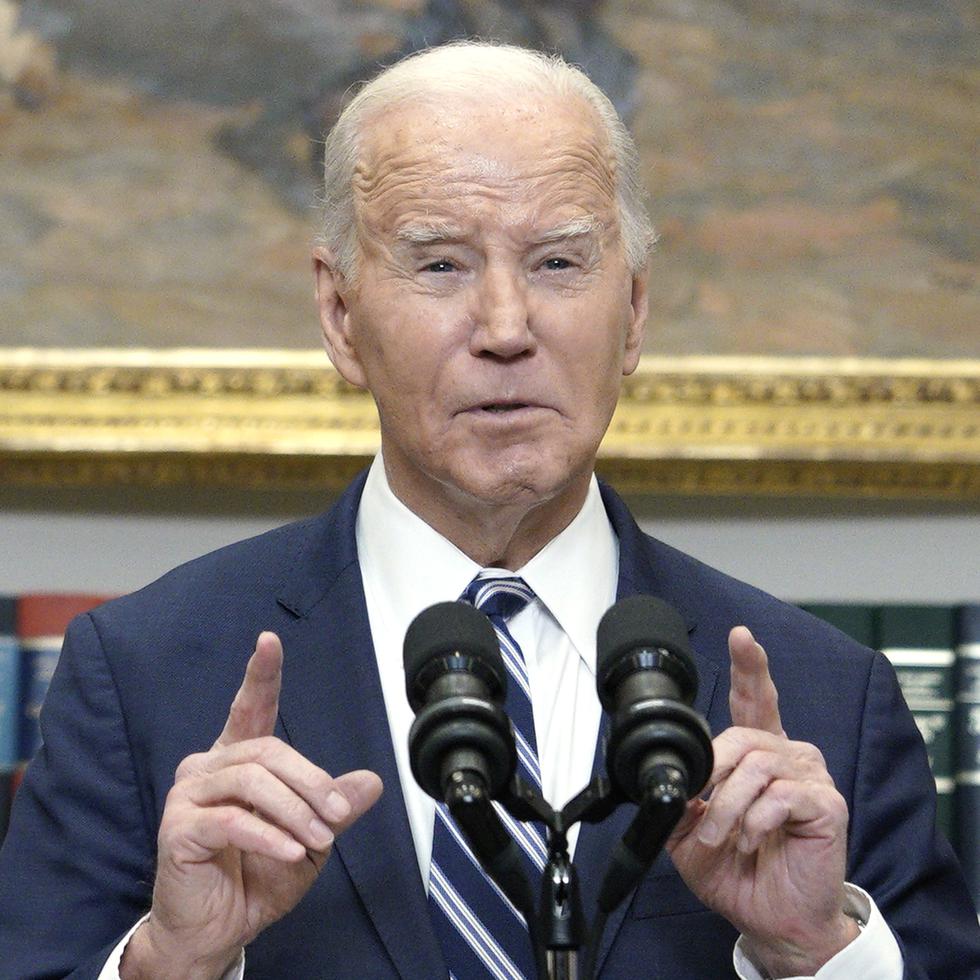 El presidente Joe Biden ofrece el jueves en la noche su mensaje sobre la situación de Estados Unidos.