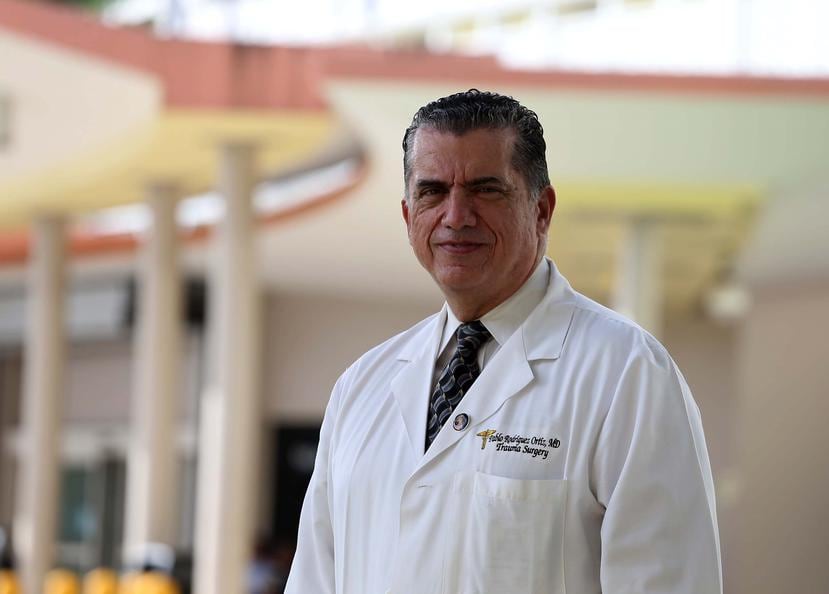 El doctor Pablo Rodríguez Ortiz lucha por que el Colegio Americano de Cirujanos reconozca la calidad del Hospital de Trauma.