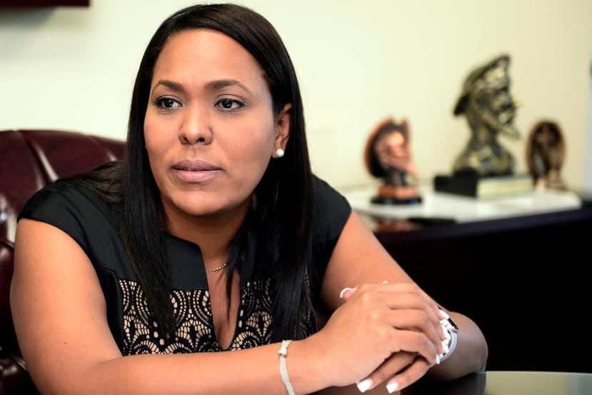 La alcaldesa interina de Gurabo, Rosachely Rivera Santana, presentó su candidatura al cargo el pasado viernes. (Archivo / GFR Media)