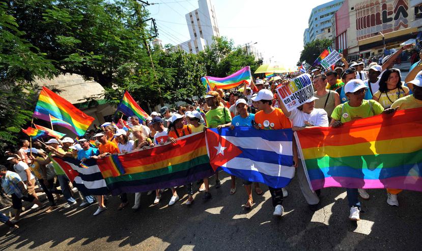 En los pasados años, en Cuba se ha celebrado la “Conga Cubana contra la Homofobia y la Transfobia”. (Archivo/EFE)
