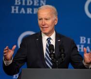 El pasado año, Joe Biden, presidente de Estados Unidos, conversó con Lester Holt, de NBC News, antes del juego.