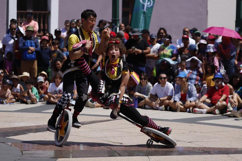 El Circo Fest inició con éxito el primer fin de semana de su octava edición con más 65 presentaciones diarias en el Viejo San Juan.