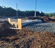 La ACT optó por construir un vado en el tramo de la PR-824 en Toa Alta, una de las principales vías del municipio, impactada por el huracán Fiona.