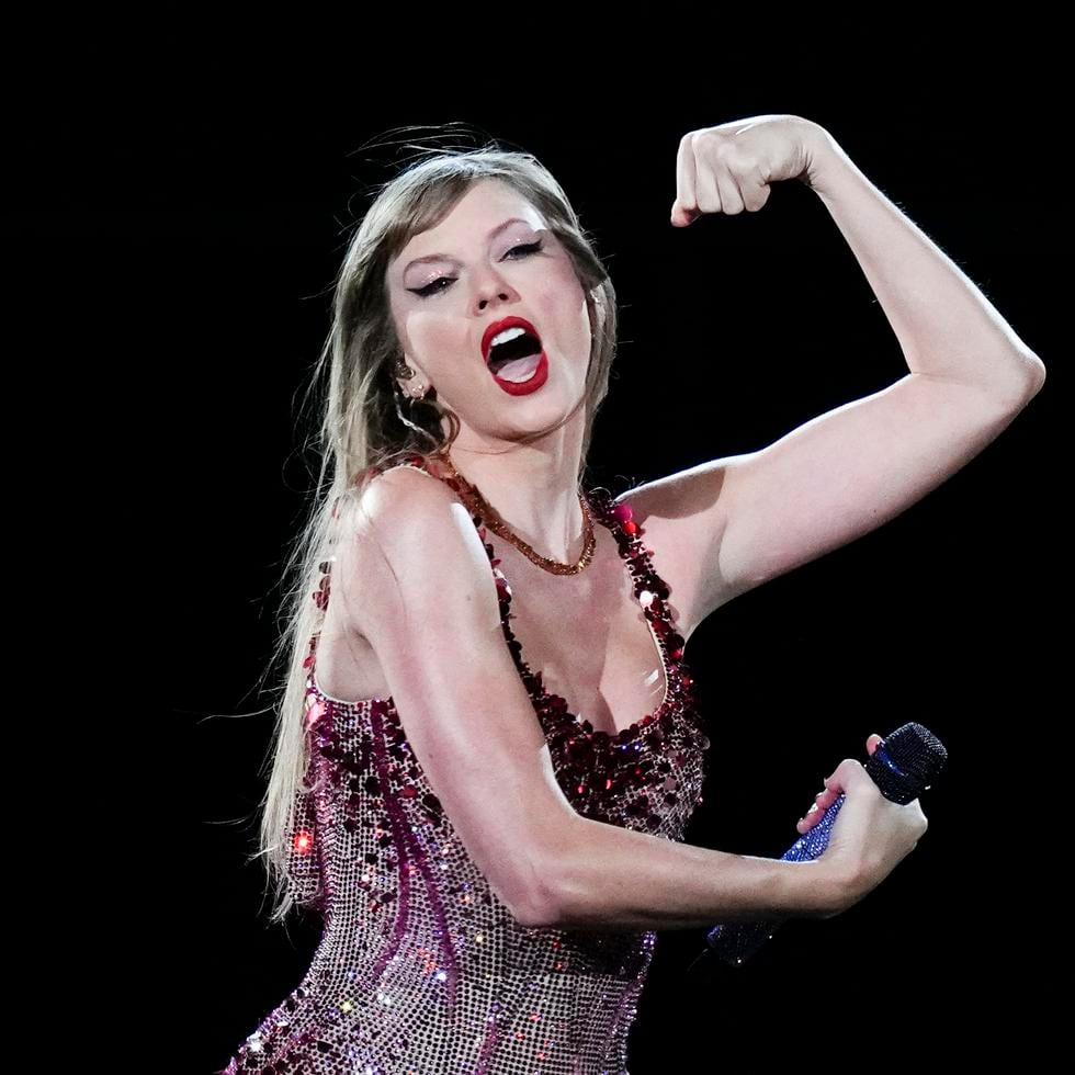 Taylor Swift fue seleccionada en 2023 como la 'Artista del Año' por la plataforma de audio Apple Music.