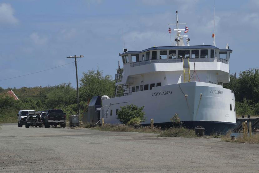 Una de las dos embarcaciones de la Guardia Nacional que se disponía a salir esta tarde hacia Vieques se averió por un filtro del motor, lo que provocó que se atrasara su salida.