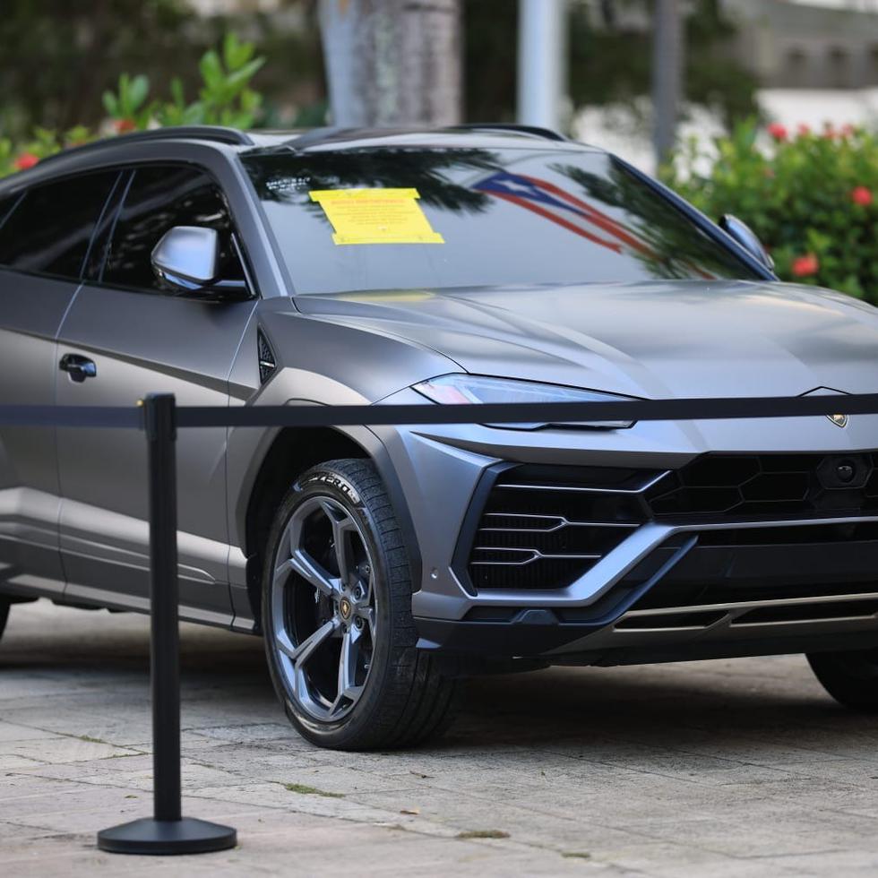 La guagua Lamborghini Urus de 2020, con un valor de $349,599.