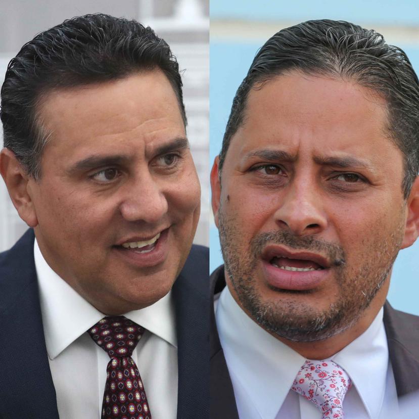 El alcalde José “Joe” Román y Carlos Molina se oponen a la creación de la asociación. (GFR Media)