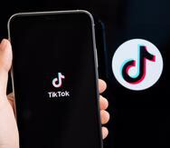 El logo de TikTok.