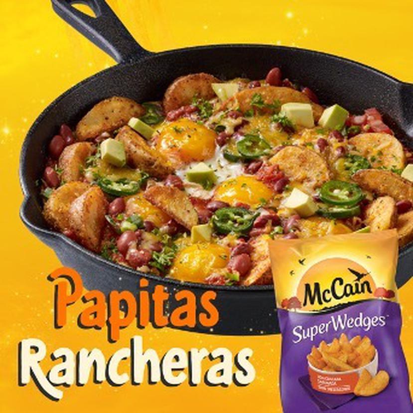 Papitas Rancheras con Papas Super Wedges McCain