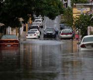 Imagen de archivo de inundaciones en la zona de Barrio Obrero, en Santurce.