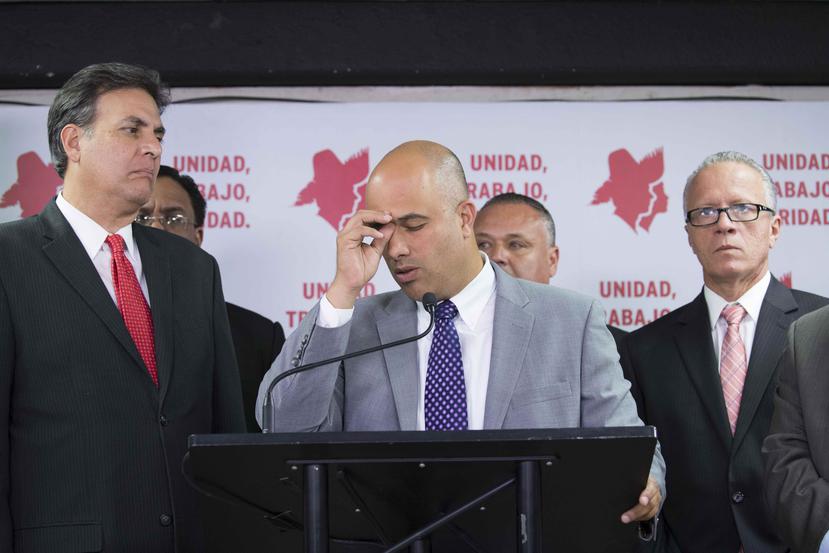 Héctor Ferrer dijo que la disputa entre cuatro representantes del PPD es un asunto personal y no ideológico.