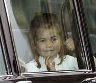 La princesa Charlotte es la segunda hija de los duques de Cambridge. (Foto: AP)