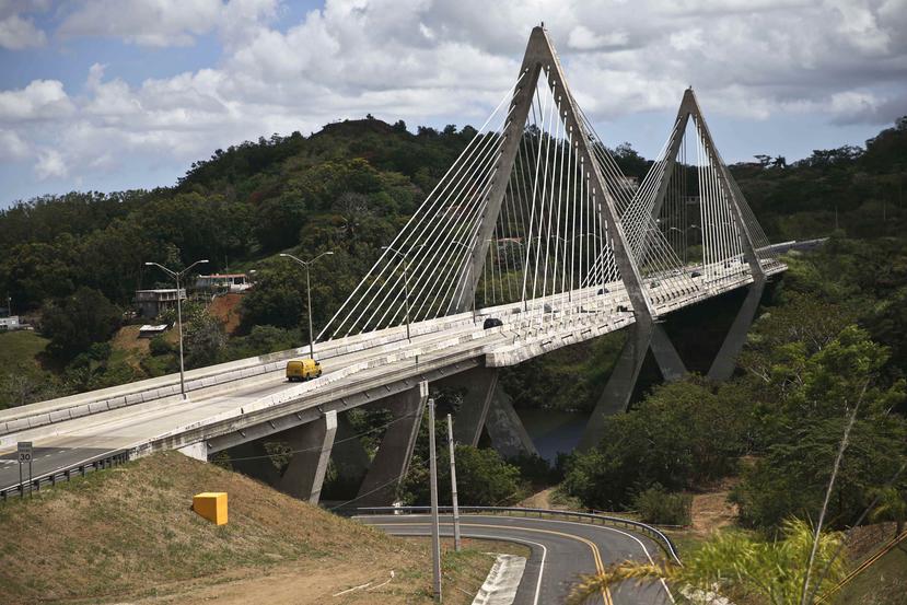 El puente atirantado será cerrado en el 2018. (Archivo / GFR Media)