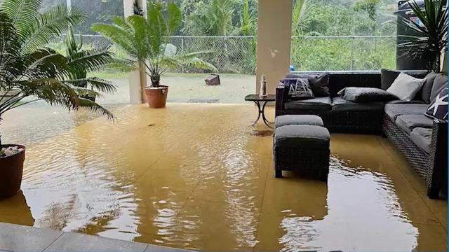 Fuertes inundaciones en Quebradillas y Camuy: “Hoy nos espera otra tarde complicada”