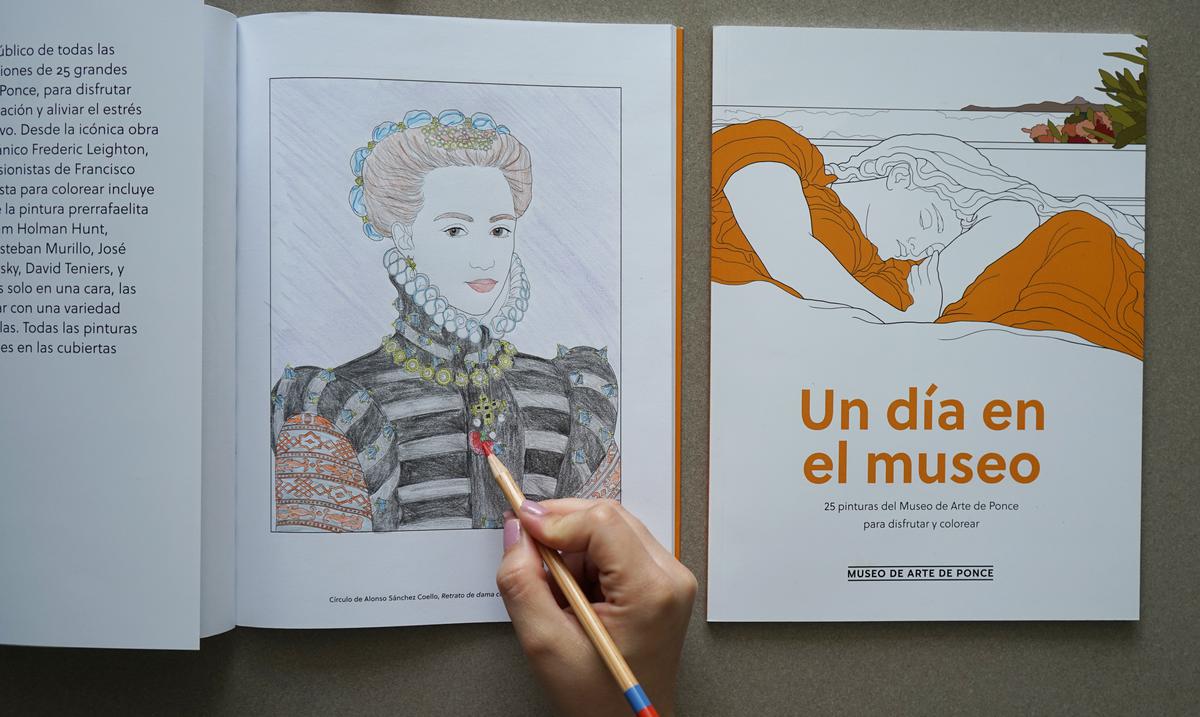 Museo de Arte de Ponce publica libro de colorear de sus mejores obras