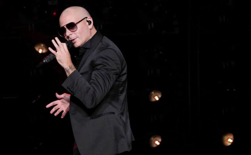 Pitbull en uno de sus conciertos en el Madison Square Garden. (AP)