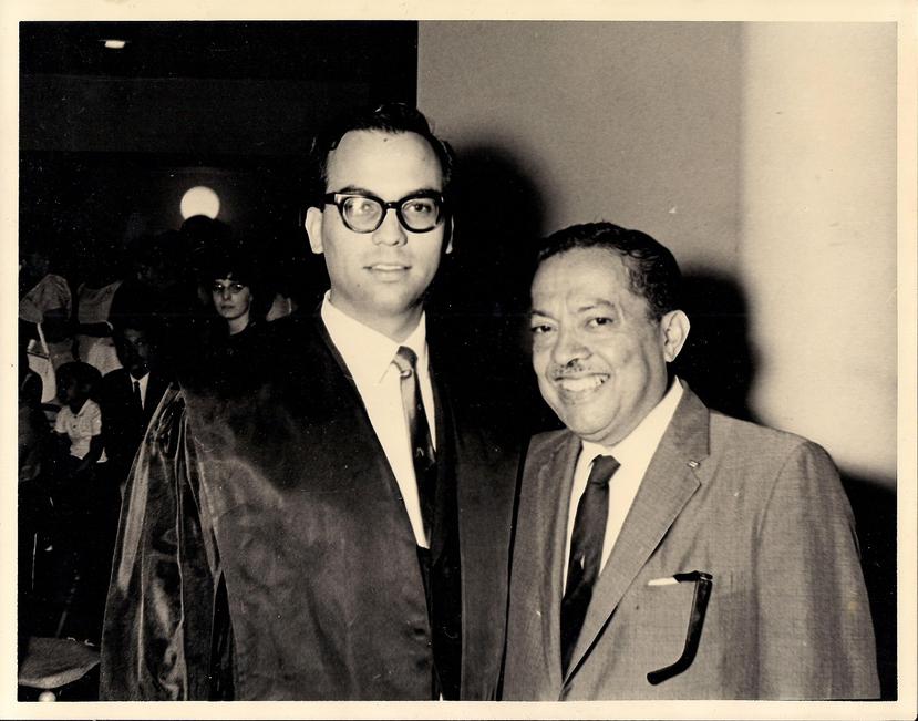 Gilberto Concepción de Gracia y su hijo Gilberto Concepción Suárez.