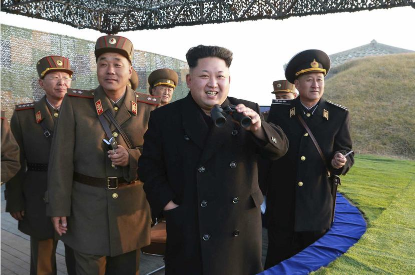 El presidente de Corea del Norte, Kim Jong-un, ordenó preparar armas nucleares "para usarlas en cualquier momento". (EFE)