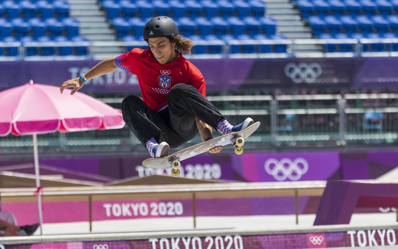 El skater boricua Steven Piñeiro va por buen camino rumbo a sus segundas Olimpiadas