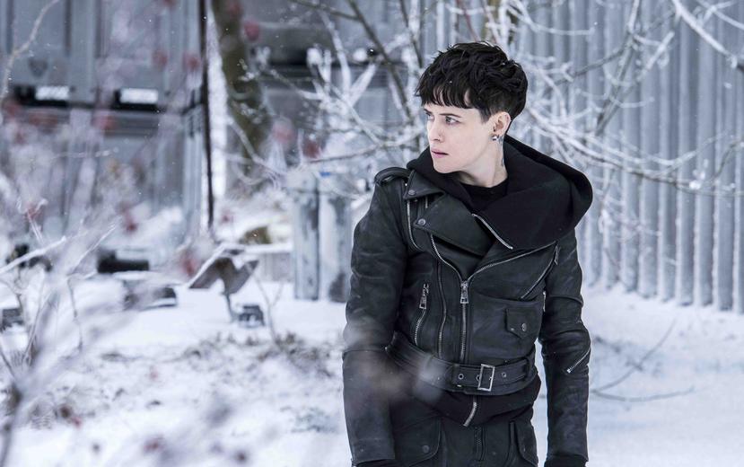 Calire Foy en  “The Girl In the Spider’s Web”. (AP)