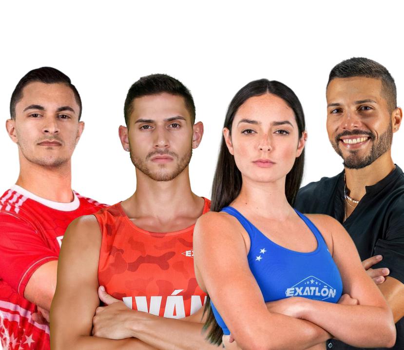 Héctor "Perfecto" Gómez, Iván Fernández, Rebeca Valentín y Wilanier Betancourt fueron parte de "Exatlón".