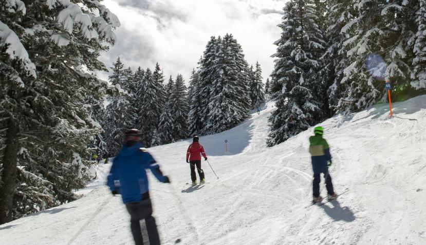 Uno de estos destinos es Suiza, donde el turismo de nieve se ha visto afectado en gran medida ante el aumento de las temperaturas (EFE).