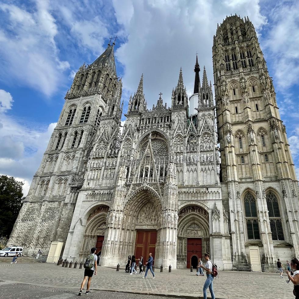 Catedral de Notre Dame en la ciudad de Rouen, Francia. (Gregorio Mayí/Especial para GFR Media)