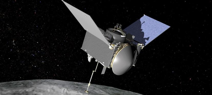 Osirix Rex alcanzará al asteroide Bennu para tomar muestras y enviarlas a la Tierra para su análisis. (NASA)