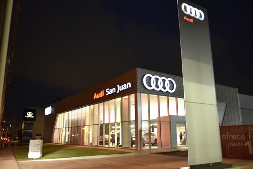 Fachada exterior del nuevo concesionario Audi de San Juan.