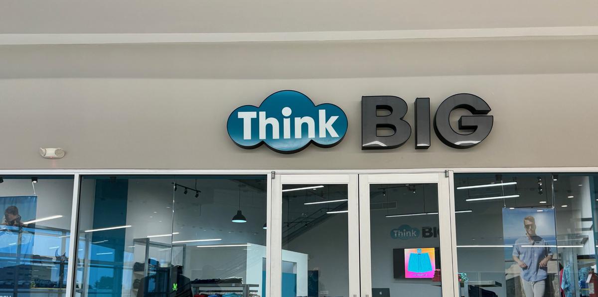 Think Big tiene tiendas en Caguas, Ponce y en The Mall of San Juan.