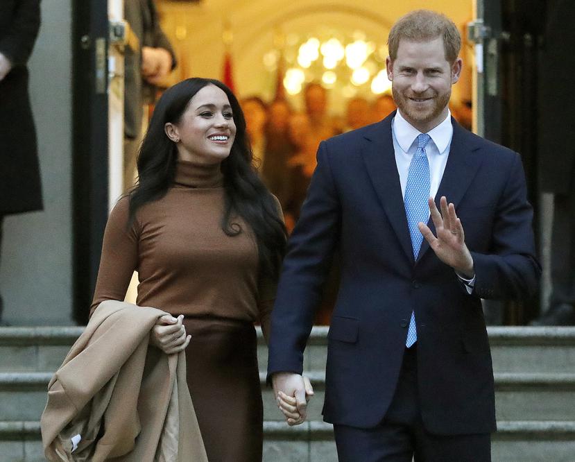 El pasado 31 de marzo Harry y Meghan dejaron de representar la Casa Real. (AP)
