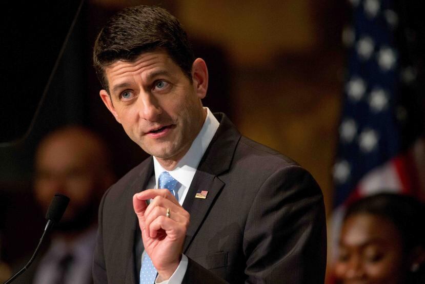 El presidente de la Cámara de Representantes federal, Paul Ryan, negoció directamente los últimos acuerdos de la medida. (Archivo / AP)