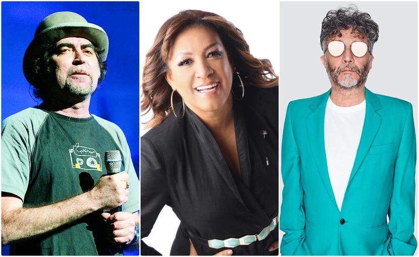 Los tres artistas recibirán premios por su trayectoria en la próxima ceremonia de los Latin Grammy.