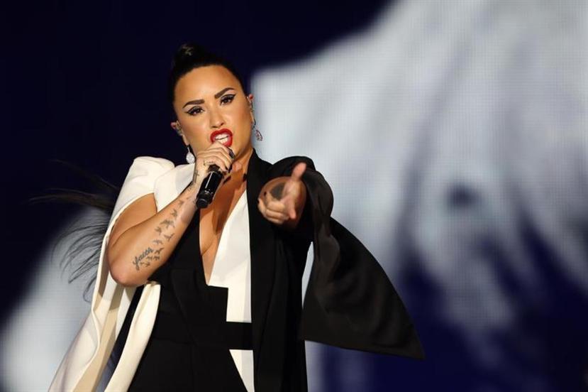 Demi Lovato sufrió una sobredosis de droga el pasado 24 de junio. (EFE)
