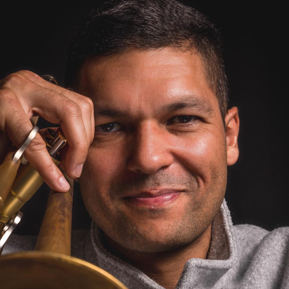 Omar Martínez, trompetista puertorriqueño, cuenta con 23 años de carrera profesional.