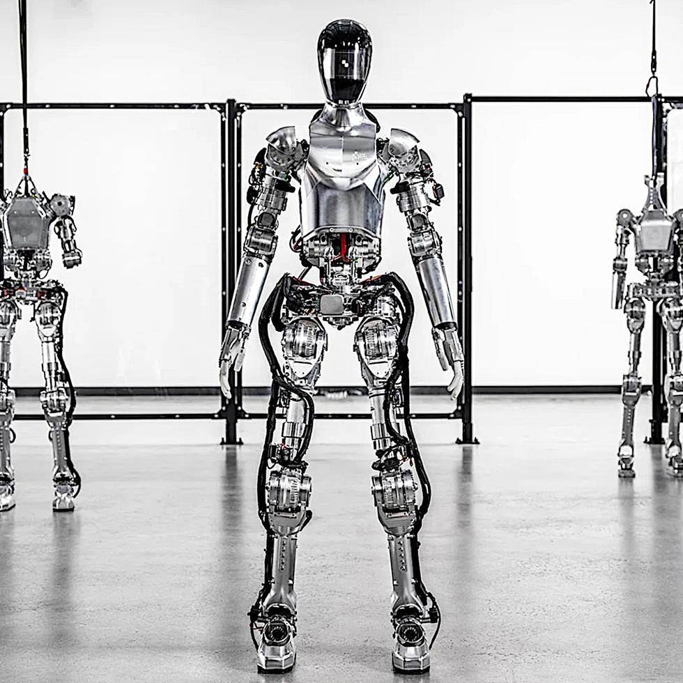 Quien está detrás del robot es la empresa Figure, competencia de Tesla y Amazon.