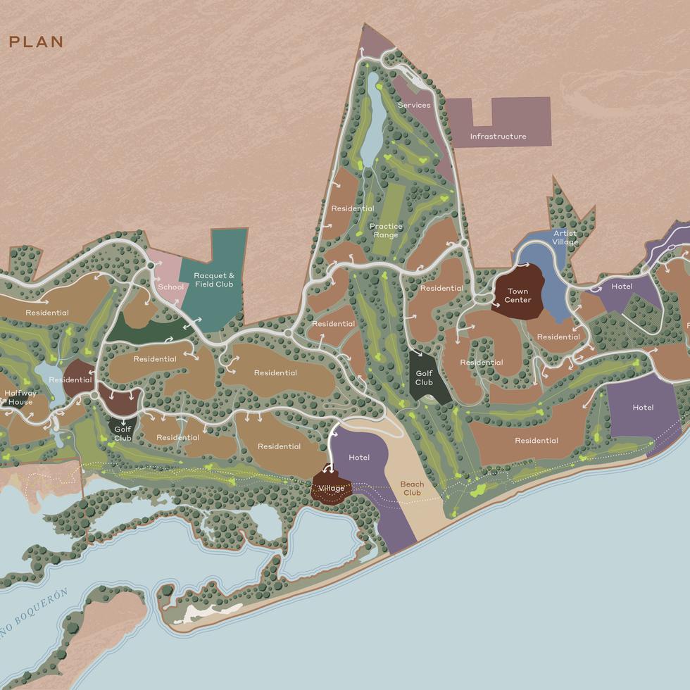 The Esencia residential and tourist complex will be located on 2,000 acres of oceanfront land.