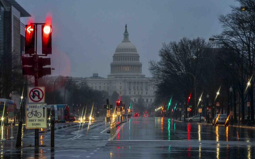EL Capitolio en Washington. (AP)
